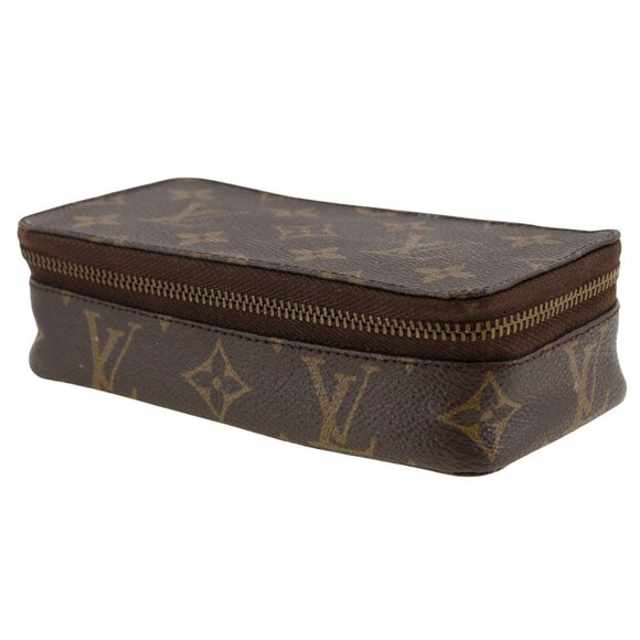 LOUIS VUITTON Brown Monogram Canvas Pouch - Picture 2 of 9